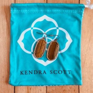 Kendra Scott Elle gold drop earrings